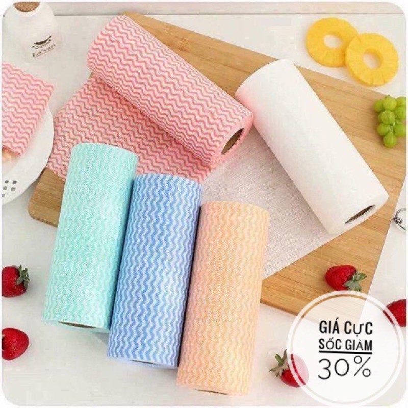 Khăn Giấy Đa Năng Siêu Tiện Lợi Cho Các Mẹ Nội Trợ Combo 10 Cuộn