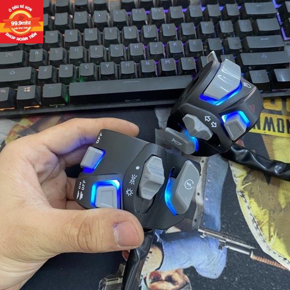 Cùm Công Tắc Led Light Master Sonic, Satria, Raider, Ex150 2019, Ex155, Vario, MSX, Sirius, Wave nhỏ