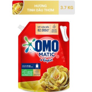  NƯỚC GIẶT OMO MATIC COMFORT TINH DẦU THƠM 3,7kg