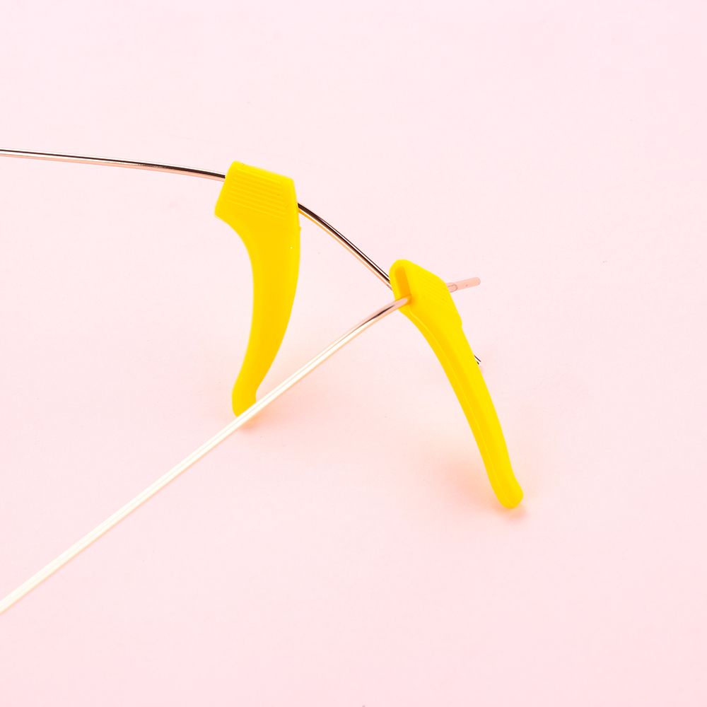 Cặp móc giữ kính mắt đeo tai bằng silicone bền tiện lợi