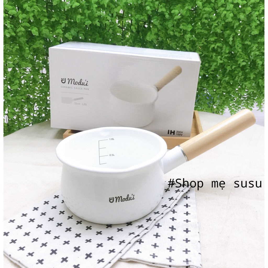 Nồi quánh bột cho bé Modui cao cấp Hàn Quốc mới nhất 2021