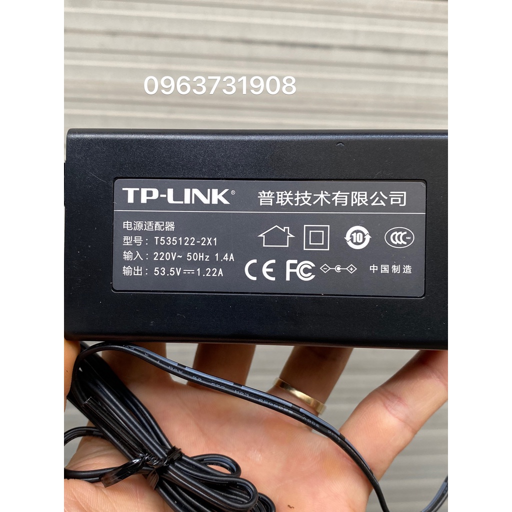 Cục nguồn Tp-link 53.5v 1.22A chính hãng cung cấp