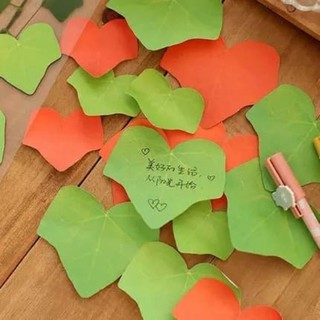 Giấy Nhớ Giấy Note Giấy Ghi Nhớ Hàn Quốc Hình Chiếc Lá Đẹp Cute Cho Học Sinh Sinh Viên Văn phòng