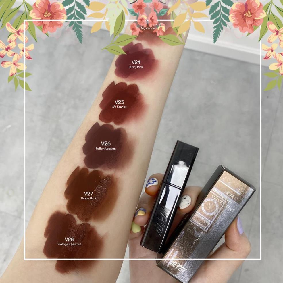 [Ver Noir] Son Kem Lì Merzy The First Velvet Tint 4.5g | BigBuy360 - bigbuy360.vn