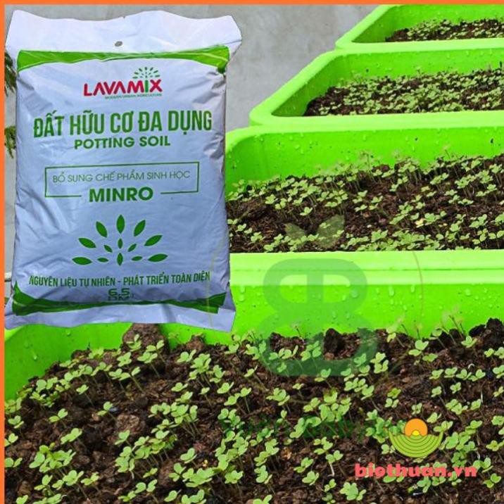 Đất Sạch Trồng Rau Lavamix 6.5dm Đa Năng