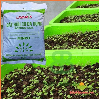 Đất Sạch Trồng Rau Lavamix 6.5dm Đa Năng