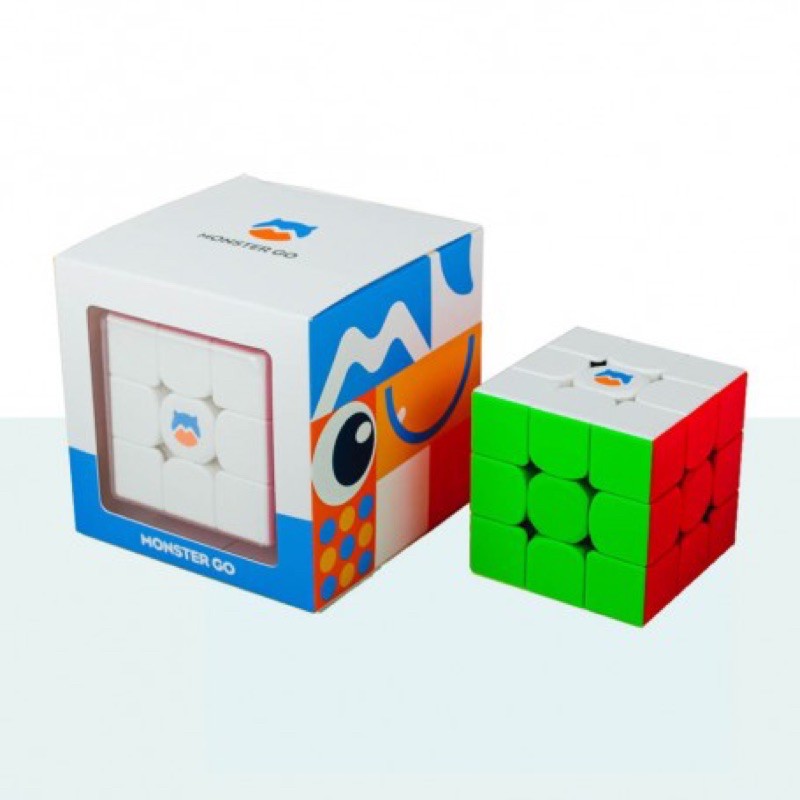 Rubik Gan Monster Go 3x3 Magnetics Stickerless có nam châm