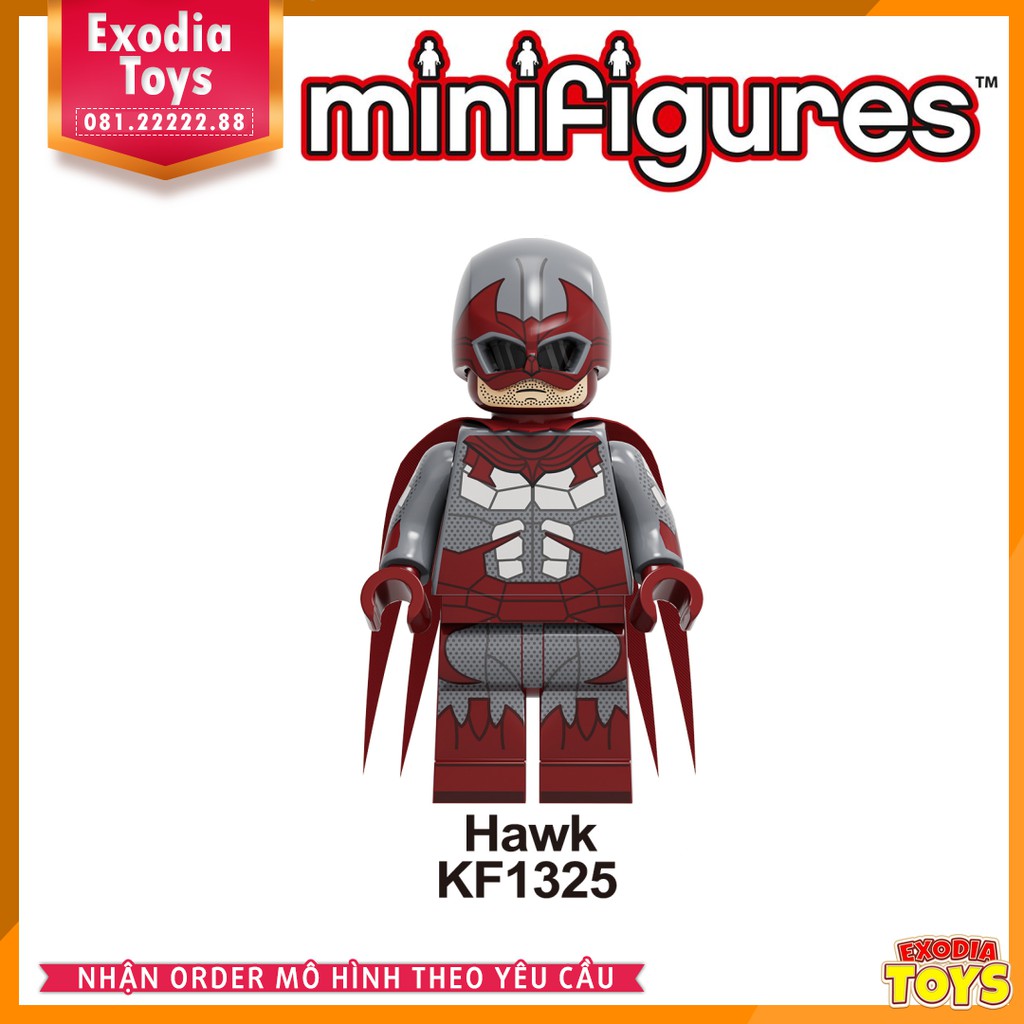 Xếp hình Minifigure siêu anh hùng Liên Minh Công Lý Young Justice - Đồ Chơi Lắp Ghép Sáng Tạo - KF6114