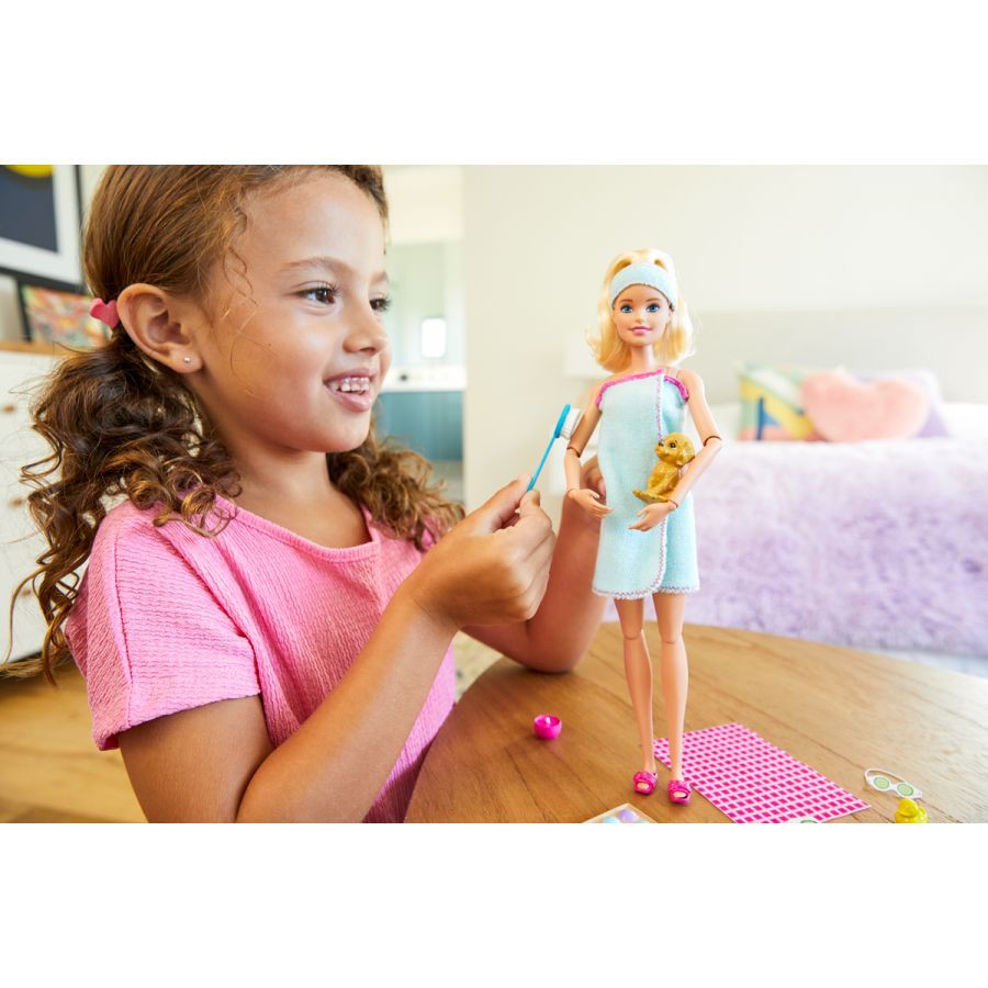 Chăm sóc sức khỏe búp bê Barbie (Spa, Gym, Thư giãn) GKH73