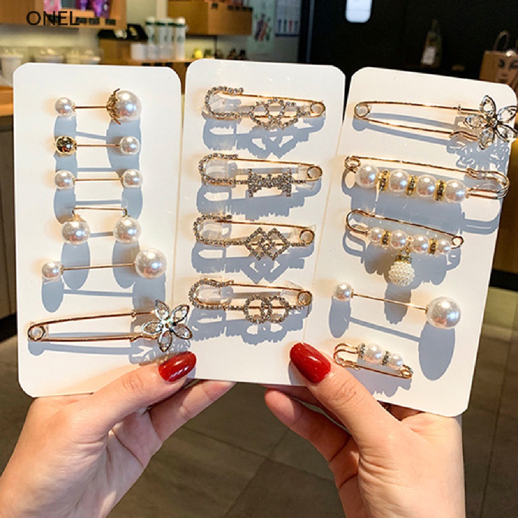 Set 4 / 5 / 6 / 8 / 10 Ghim Cài Thắt Lưng Quần Áo Màu Vàng Kim my