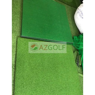 Thảm tập golf swing 1,2x1,5m ( tặng kèm tee cao su và bóng tập golf)