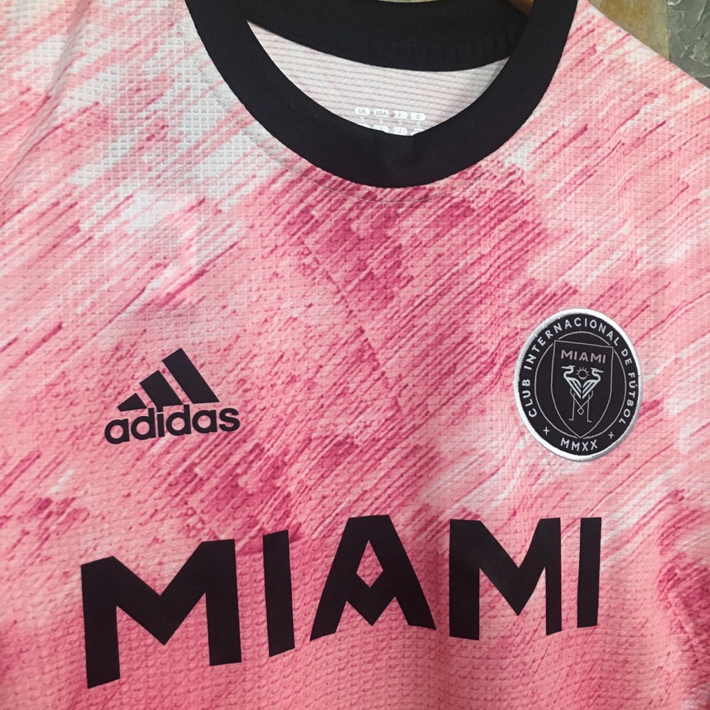 Bộ Quần áo đá banh CLB Miami hồng sân khách 2023 FLG fex thái cao cấp