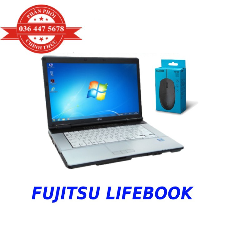 Laptop Fujitsu Lifebook CPU CORE i5 - RAM 4GB - HDD 250GB - Bảo Hành 6 Tháng