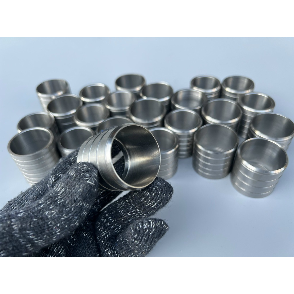 Khâu Nối Pô,  Adapter CNC Inox 304 Chống Xì Hơi - Hàng Cao Cấp