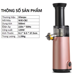 Máy Ép Chậm Mini XILANPU, Ép Trái Cây Rau Củ