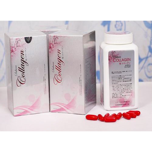 Viên uống Collagen Sakura Nhật Bản (Sakuramin White) Hộp 120 viên