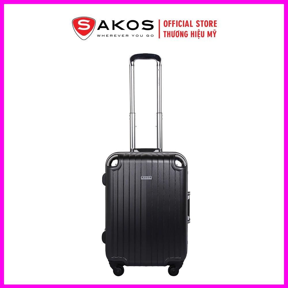 Vali Nhựa Khung Nhôm Cao Cấp SAKOS SAPPHIRE A22 (Cabin 56cm /20inch TSA)