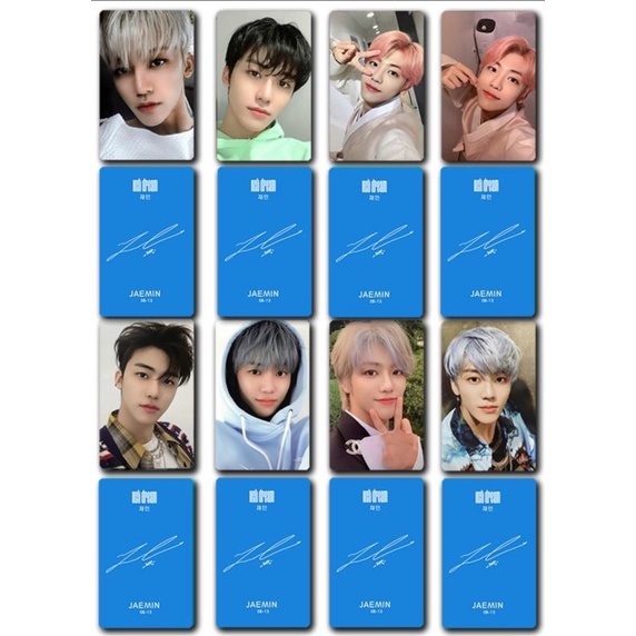 Set card chữ kí Na Jaemin NCT Dream