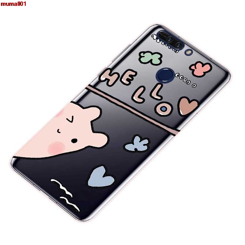 Huawei Honor 8 4C 5C 7C 6A V10 V9 7X 9 6C Pro Lite Y3II Y5II Y6II 4JDMOS Pattern-5 Soft Silicon TPU Case Cover