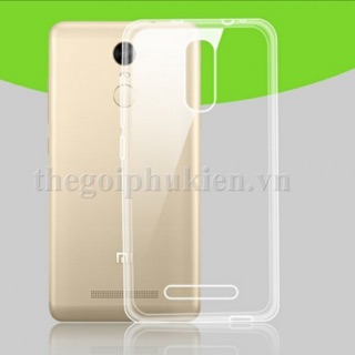 Ốp lưng dẻo Xiaomi Redmi Note 3/ Note 3 Pro trong suốti