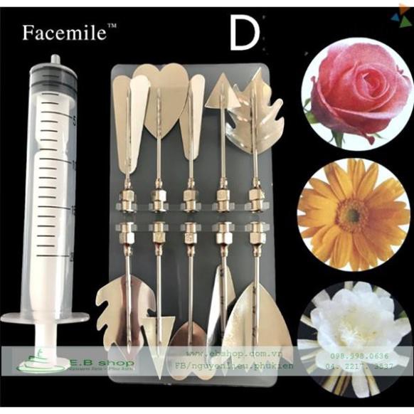 Bộ 10 kim Làm Thạch Rau Câu 3D được chọn Mẫu