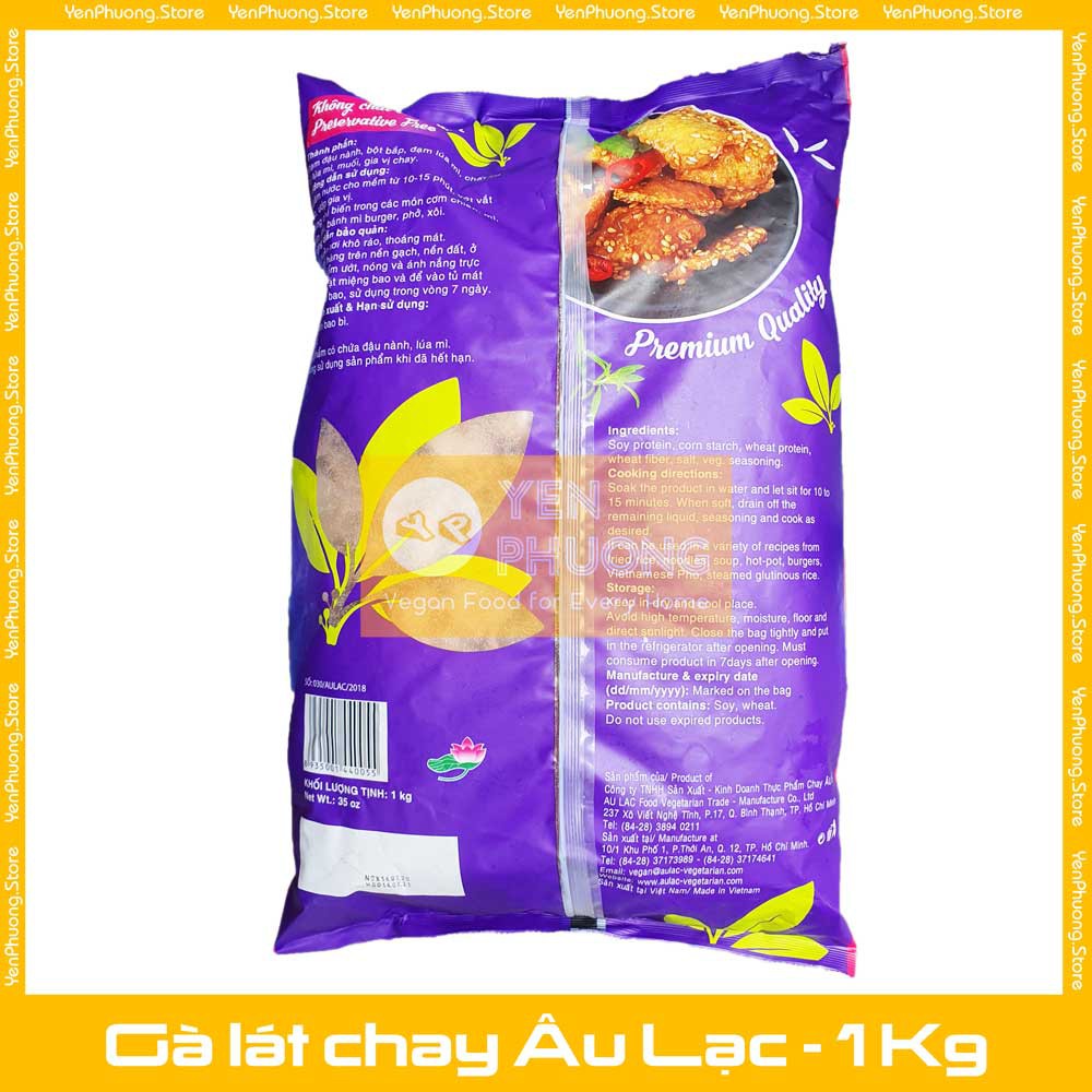 GÓI 1kg GÀ LÁT CHAY ÂU LẠC