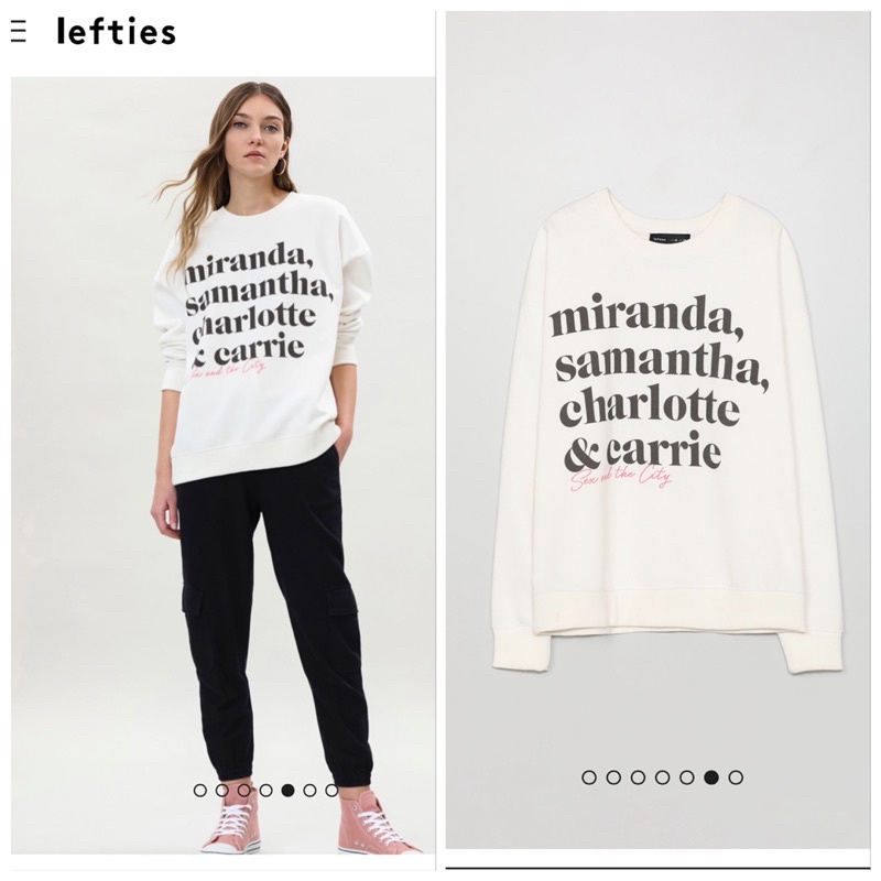 Áo tay dài nữ Lefties | Hàng hiệu vợt sale