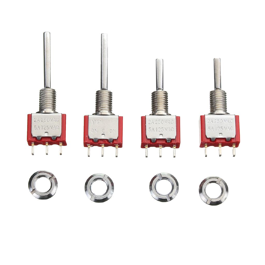 Set 4 công tắc 3 / 2 vị trí cho RC devo 10 devo7 at9 wfly 9 Flysky US
