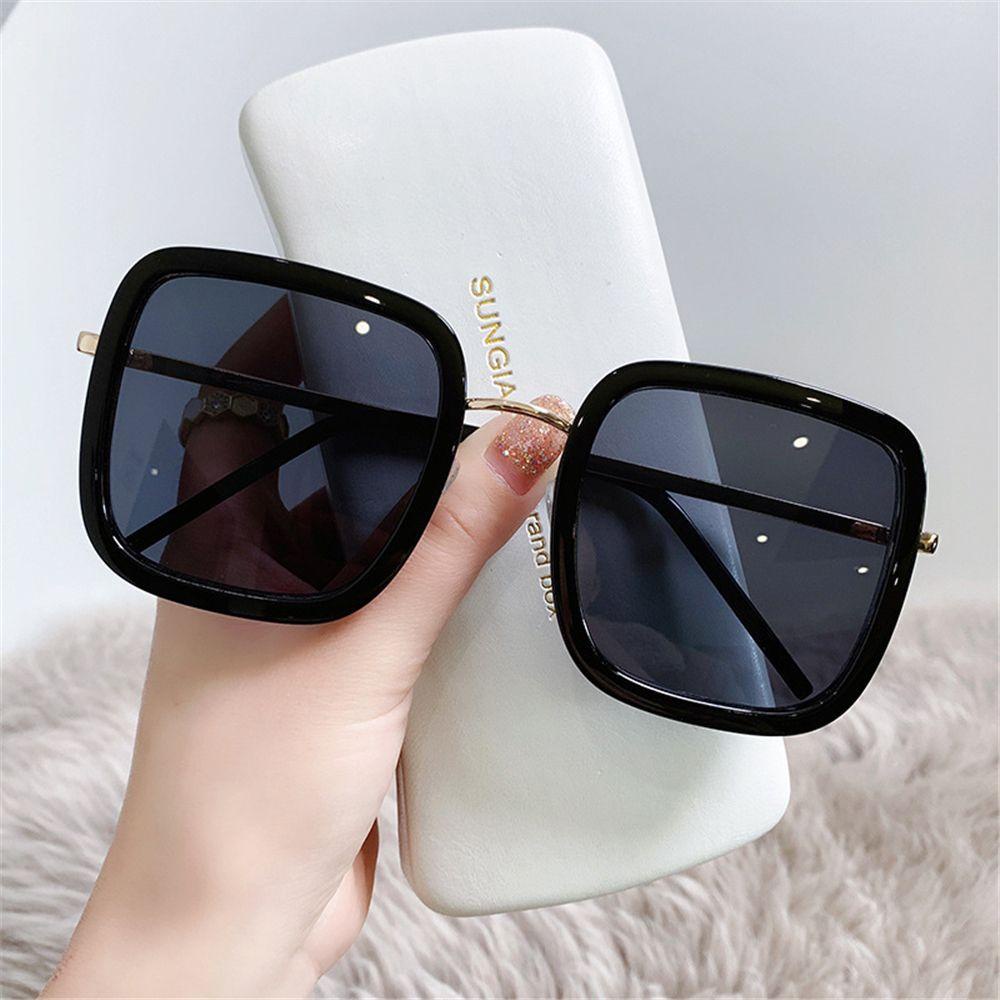 Kính Mát Vuông Oversized Chống Tia UV400 Thời Trang Cho Nam