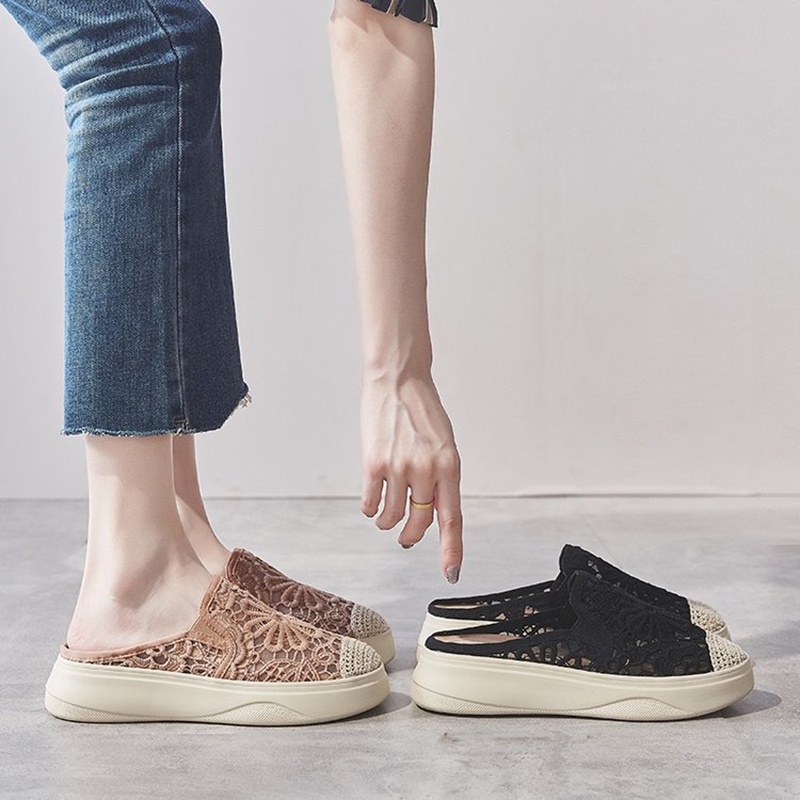 Giày xỏ ngón IELGY phong cách Hàn Quốc dành cho nữ