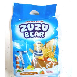 Bánh bông lăn gấu ZUZU BEAR Tràng An gói 160g.