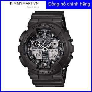 Đồng hồ G-Shock Casio Nam - Dây Nhựa GA-100CF-8A - Hàng chính hãng