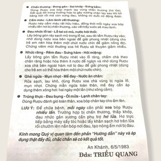 dầu xoa bóp Bình An công chính