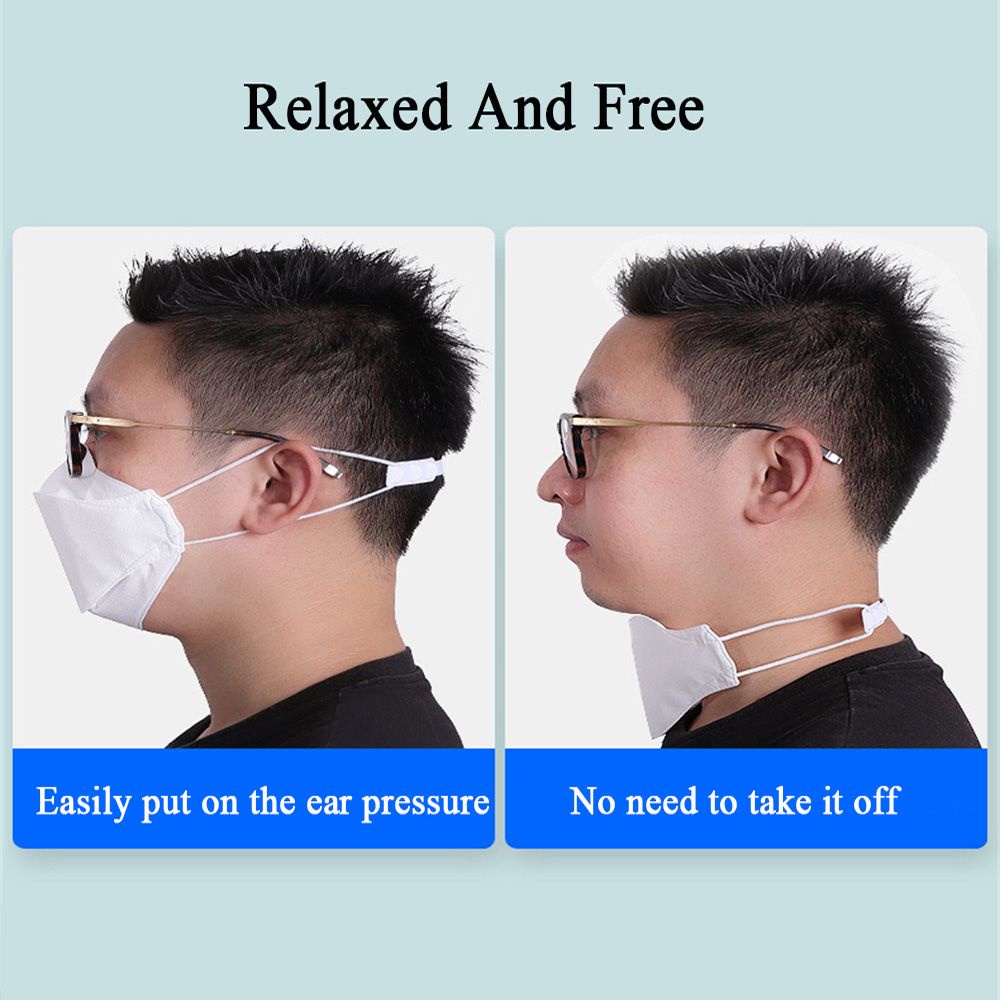 Dây Móc Đeo Khẩu Trang Bảo Vệ An Toàn Cho Bé Không Bị Siết Chặt Nhiều Màu Sắc