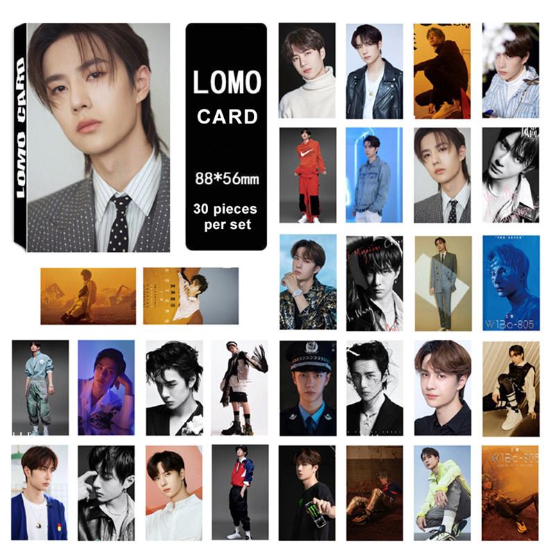 Bộ 30 ảnh lomo card Tiêu Chiến Vương Nhất Bác