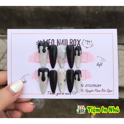 Bìa nail 9*14cm - Thiết kế miễn phí theo yêu cầu