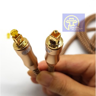 15m Cáp quang (mạ vàng 24k) - Cable ETK Toslink OPTICAL - Dây optical