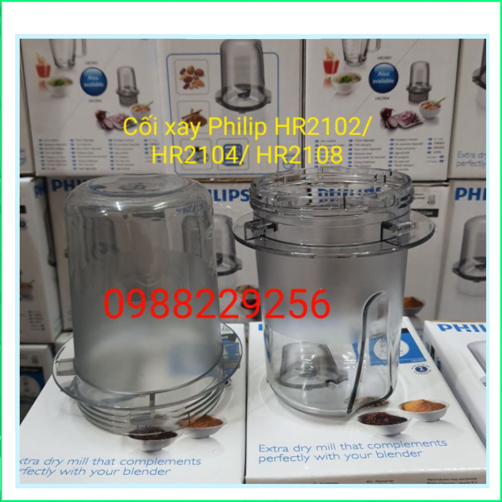 Cối xay khô Philip HR2108