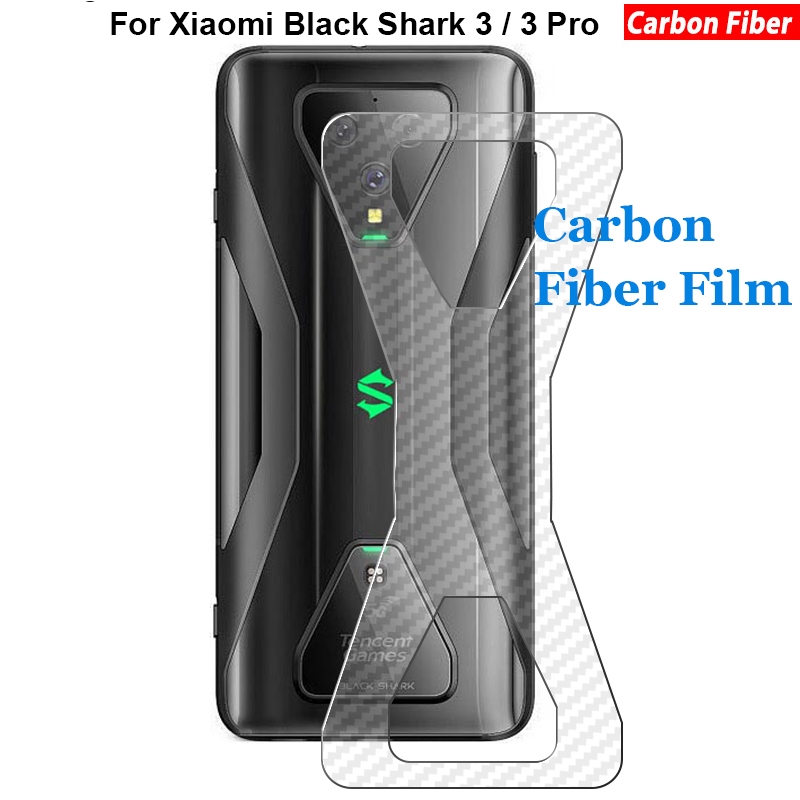 Miếng dán lưng sợi carbon dành cho Xiaomi black shark 3 2 pro poco f2 pro Xiaomi pocophone f1 x2