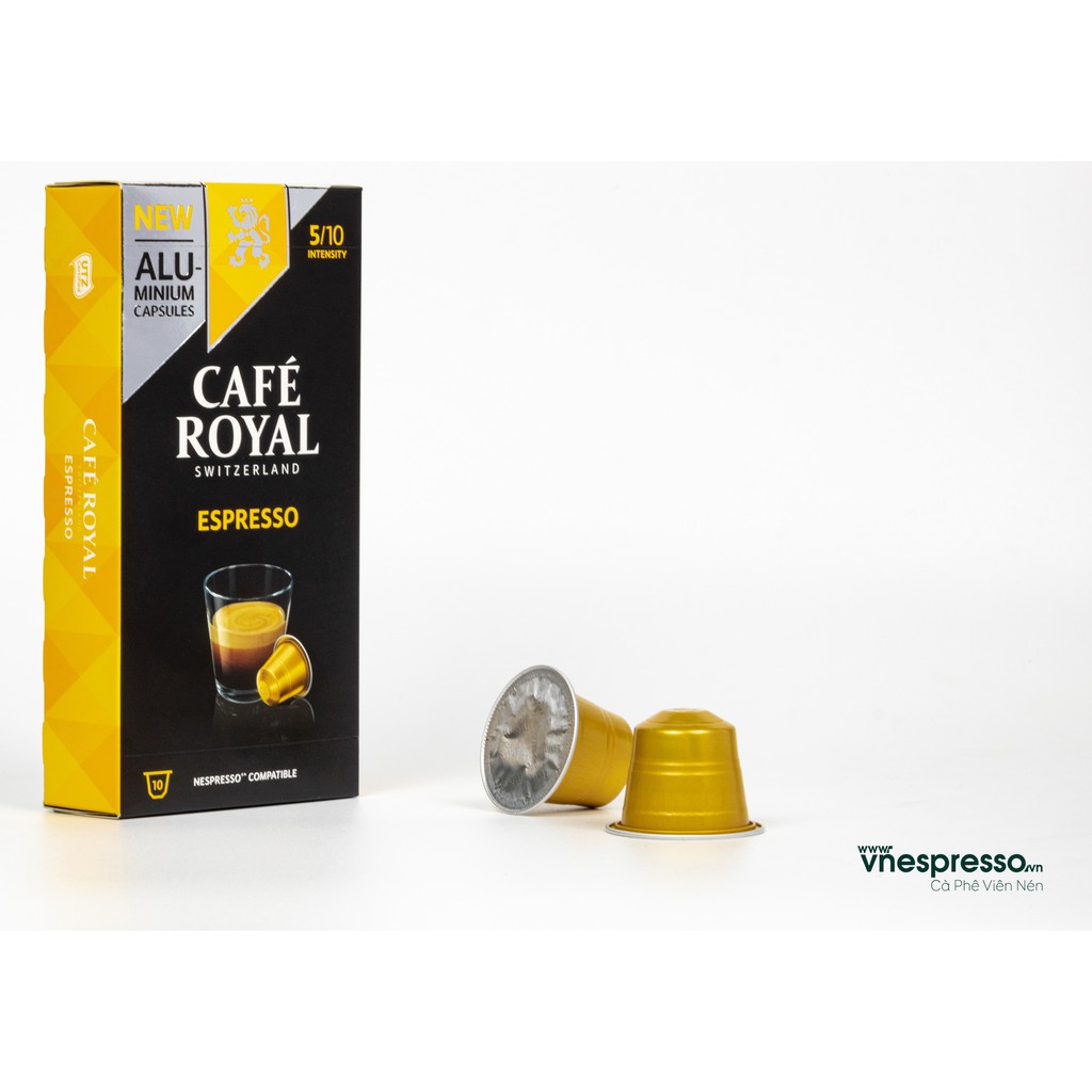 Viên nén cà phê Nespresso compatible Royal Cafe - hộp 10 viên | BigBuy360 - bigbuy360.vn