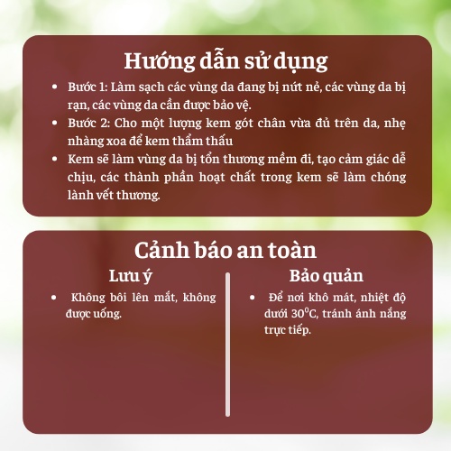 Kem Gót Chân Bảo Linh 50gram