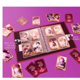 Manhwa Kết Cục Của Nhân Vật Phản Diện Chỉ Có Là Cái Chết photocard Binder ảnh thẻ