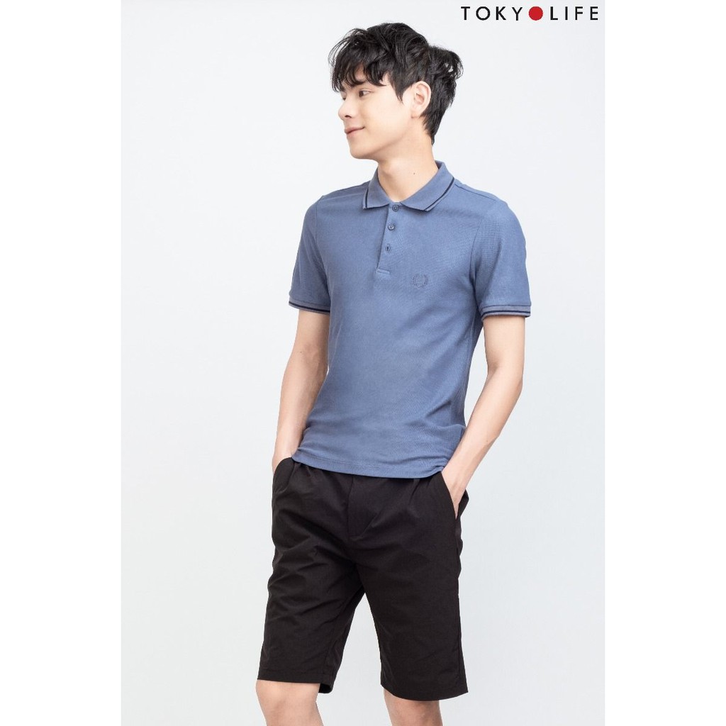 [Mã WABRTKL12 giảm 10% đơn 250K] Áo Polo Nam TOKYOLIFE cổ Đức không chân I7POL502G | BigBuy360 - bigbuy360.vn