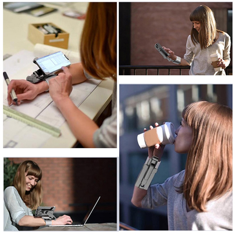 Giá Đỡ Điện Thoại Đeo Tay Xoay 360 Độ Tiện Dụng Khi Chơi Thể Thao