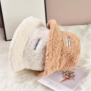 Mũ Bucket lông cừu