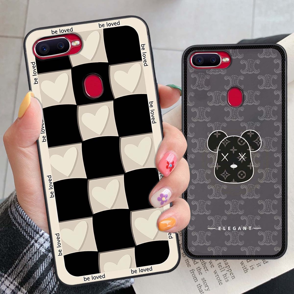 Ốp Oppo A5s / A7 / F9 / A12 trái tim, thời trang, thể thao, ốp viền dẻo đẹp