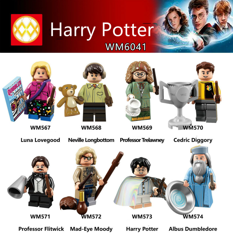 Bộ Đồ Chơi Lắp Ghép 50 Kiểu Chủ Đề Phim Harry Potter WM6059