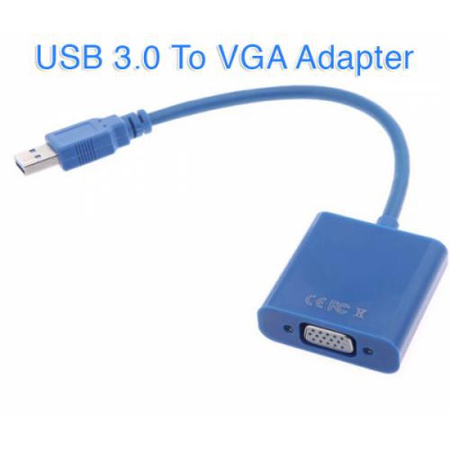 [HÀNG SIÊU RẺ] Cáp chuyển đổi USB sang VGA 3.0