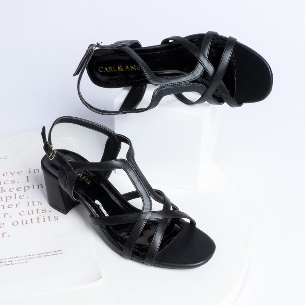 Giày Sandal Nữ Hàng Hiệu - Mũi Vuông - Cao Gót - Đế Xuồng 5cm - Thời Trang Duyên Dáng. [drop]