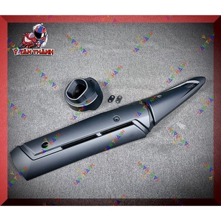 Bộ ốp pô tfx gắn exciter 150 đen mờ ms22